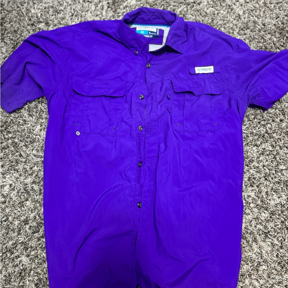 Columbia Men's Purple Shirt